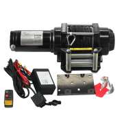 12v 3500lbs atv rope winch