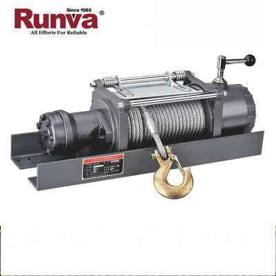 Runva 10000lbs Industrial hydraulic winch for sale